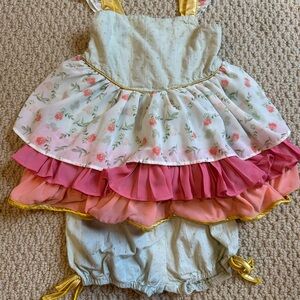 Evie’s Closet Floral Tunic set